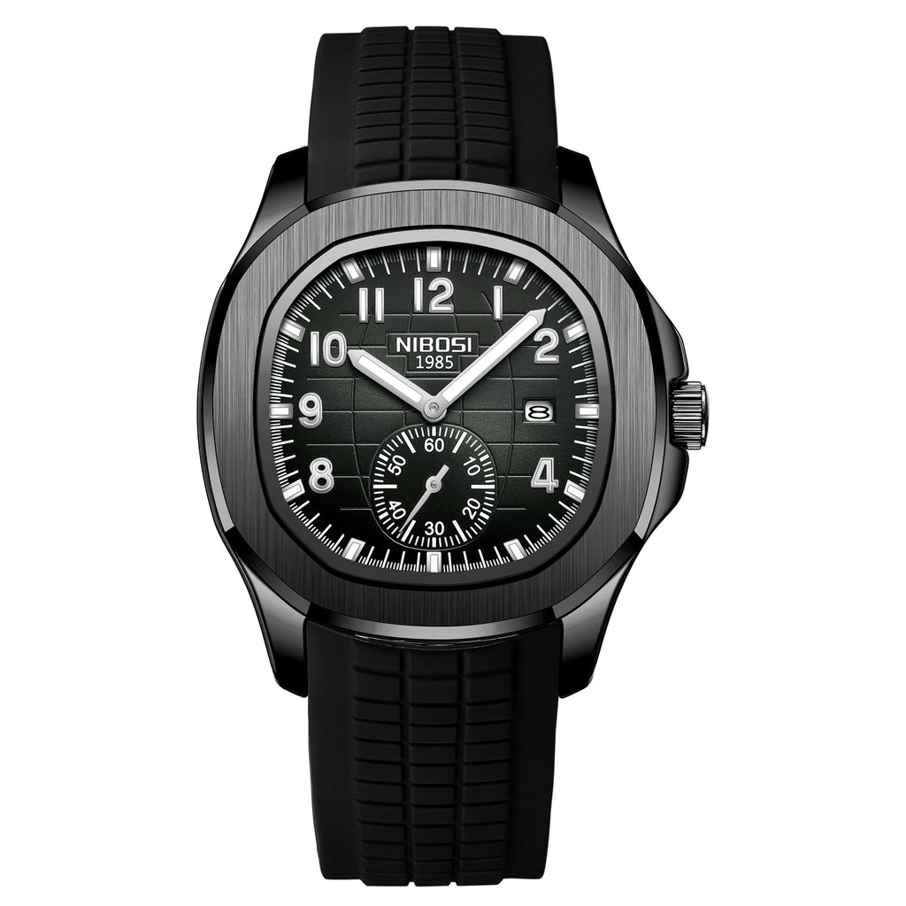 Men's Sports Watch Waterproof Luminous Auto Date Quartz Watch