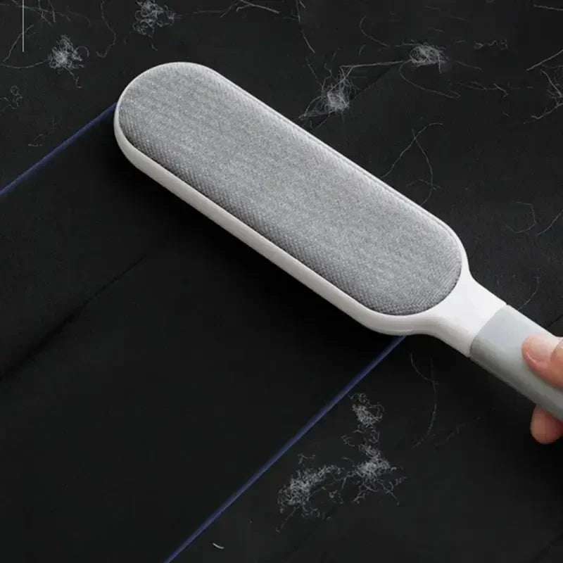 Double-Sided Pet Hair Remover Brush for Clothes, Furniture & Carpet Cleaning