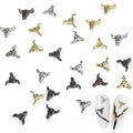 30 Pcs Western Cowboy Nail Charms Halloween Bull Head Nail Art Decorations