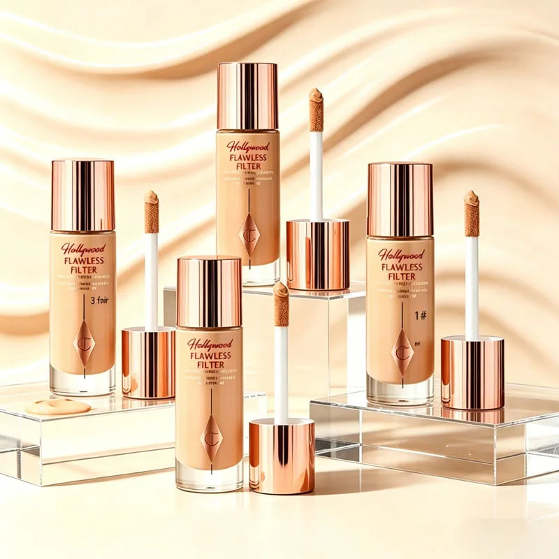 Waterproof Oil-Control Concealer for Oil Skin - Long Lasting Lightweight Makeup
