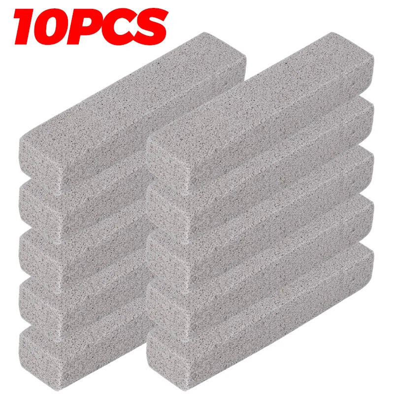 Water Pumice Stones Cleaning Brushes Set - Stain Removal for Bathroom & Toilet Surfaces