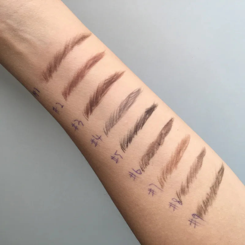 Double-Headed Ultra-Fine Eyebrow Pencil - Natural Long-Lasting, Sweat-Proof, Cruelty-Free Makeup Tool