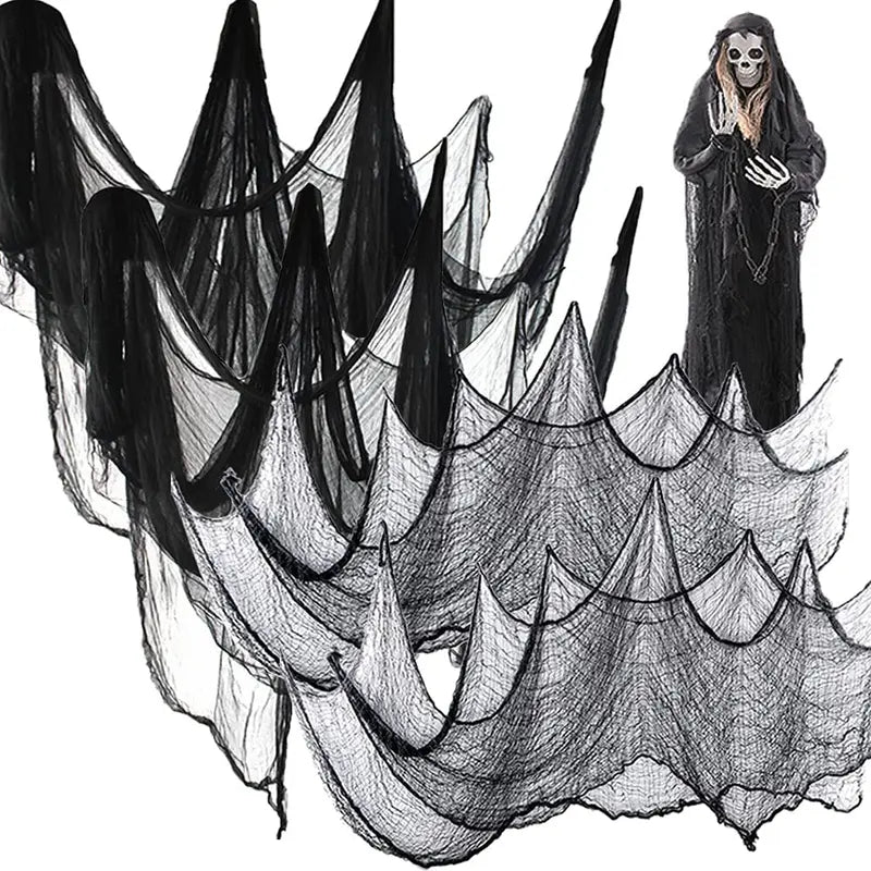 Halloween Creepy Gauze Cloth Decorations for Haunted Houses & Party Doors