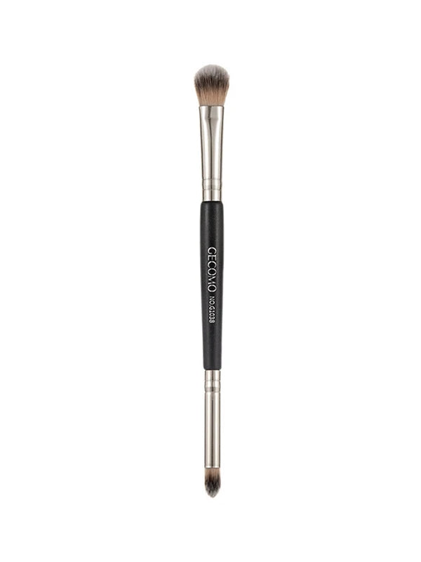 Double-Headed Eyeshadow Makeup Brush for Precise Eye Application Soft Hair