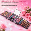 Multi-Functional Makeup Gift Box with Eyeshadow, Eyebrow Powder & Blush Palette