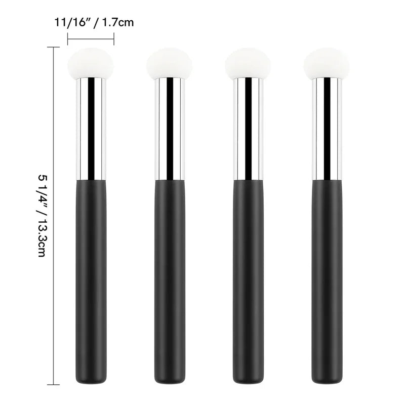Mini Ink Sponge Applicators 4-Pack for Scrapbooking & Craft Inking