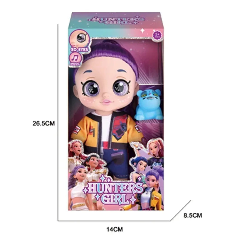 10-Inch K-POP Doll with 5D Eyes Vinyl Music Toy Fan Gift Collectible