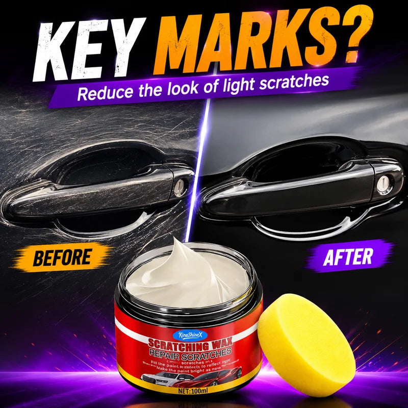 Car Scratch Remover & Body Polish Nano Ceramic Coating Wax - Paint Repair