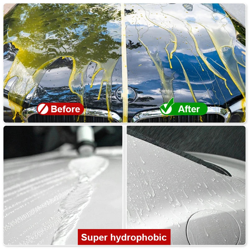 Car Ceramic Nano Coating Liquid - Hydrophobic Paint Sealant for All Surfaces