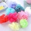 10Pcs Bath Shower Loofah Sponge Set - Colorful Mesh Body Wash Exfoliators