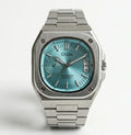 Men's Sports Wristwatch with Rubber Strap and Plastic Case