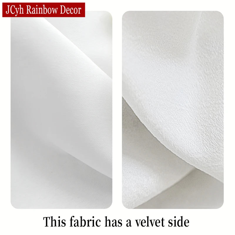 Semi Crushed Sheer Curtain Panels for Living Room & Bedroom, Multiple Sizes & Styles