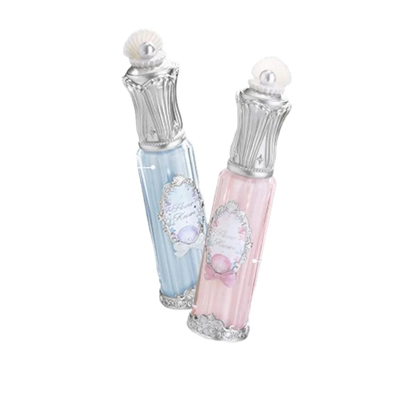 Flower Knows Shell Pearl Lip Gloss with Lip Plumper and Moisturizer – Vegan Makeup