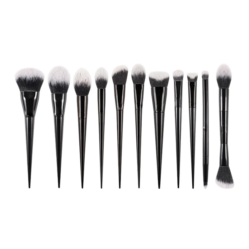 7/11 Pcs Makeup Brushes Set - Powder Contour Foundation Eye Blush Tools