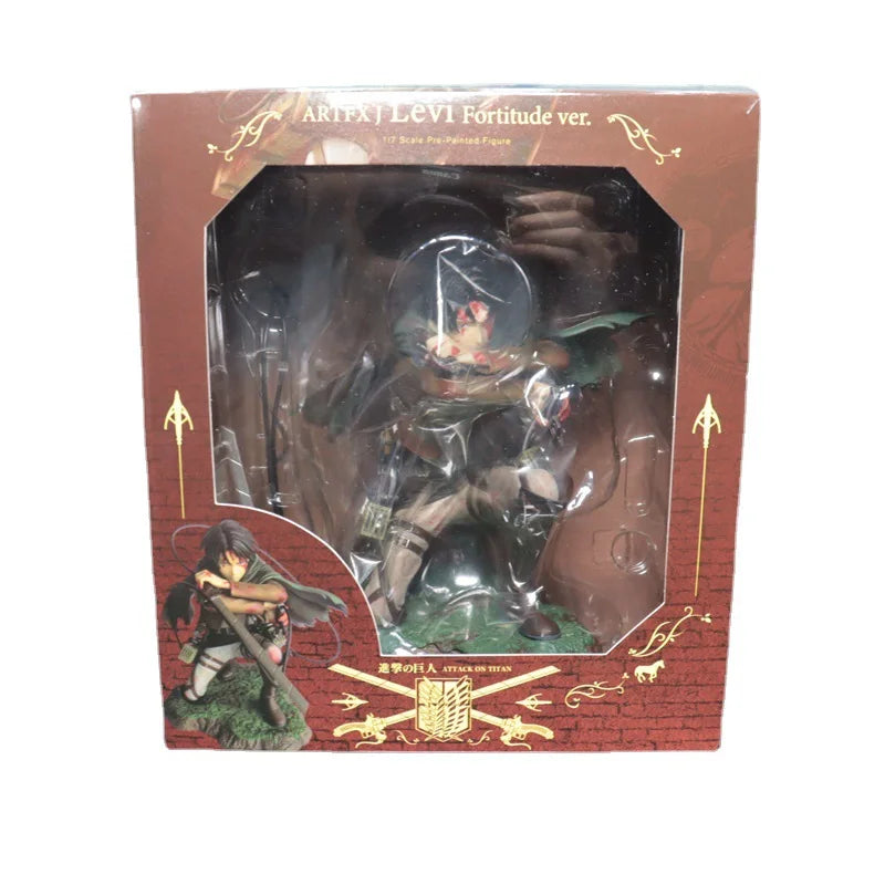 Attack on Titan Levi Action Figure PVC Collectible Toy - 18cm Rivaille