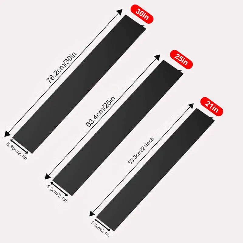 Silicone Stove Gap Covers for 4-25mm Gaps - Kitchen Counter Seal & Spill Protector