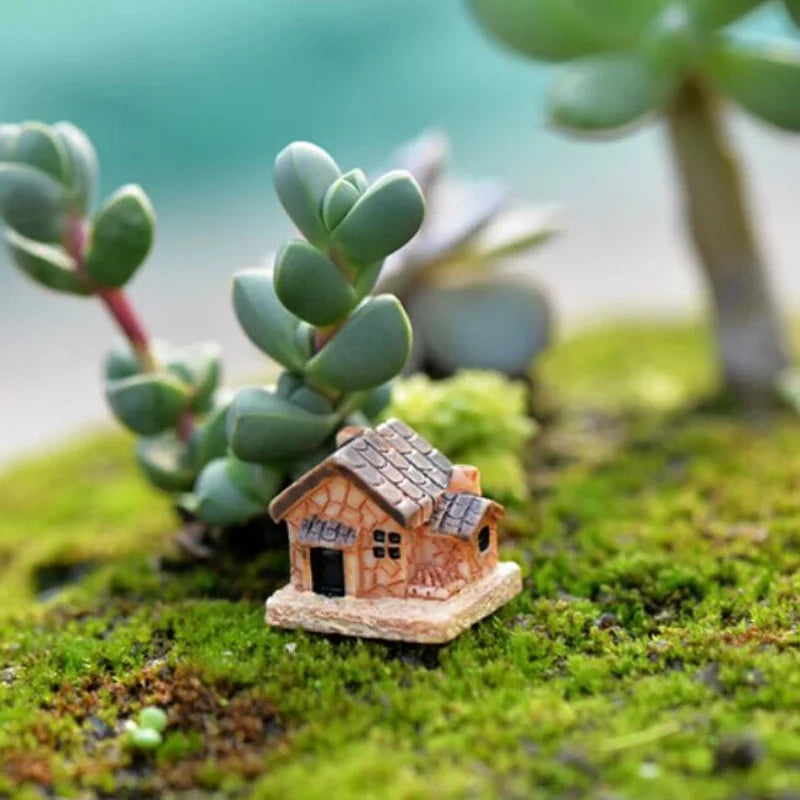 Mini Doll House Stones Set - Resin Garden & Home Decor for DIY Landscaping