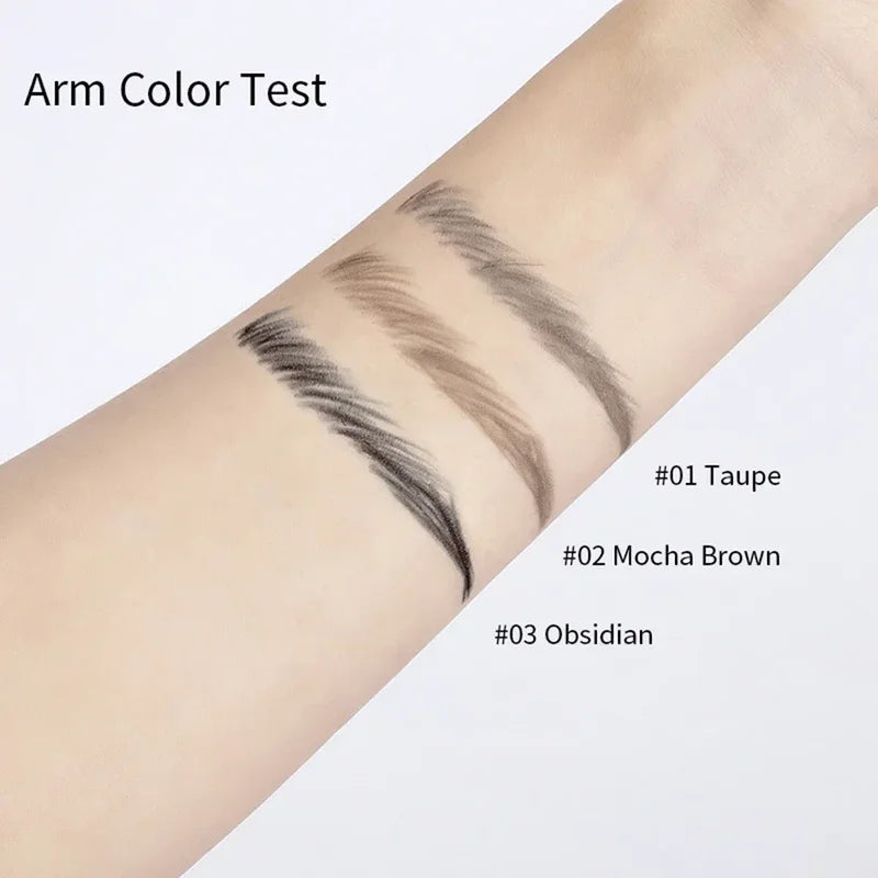Waterproof Automatic Eyebrow Pencil - Double Head, Fine, Sweat-Resistant Makeup Tool