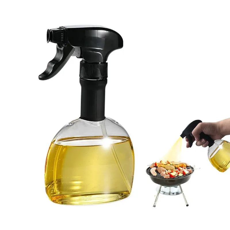 Oil Spray Bottle for Cooking and Baking - Dispenser for Air Fryer Salad BBQ