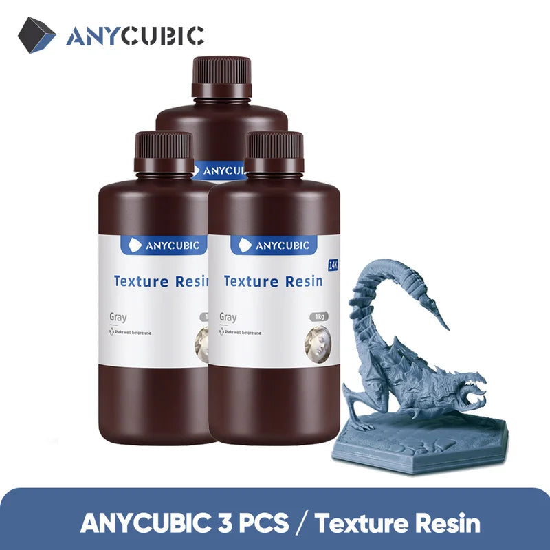 ANYCUBIC Texture Resin 14K High-Precision UV Photopolymer for 3D Printing