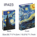 Fake Book Storage Box for Living Room Home Decor - Nordic Style, 26.7x17x4.2cm
