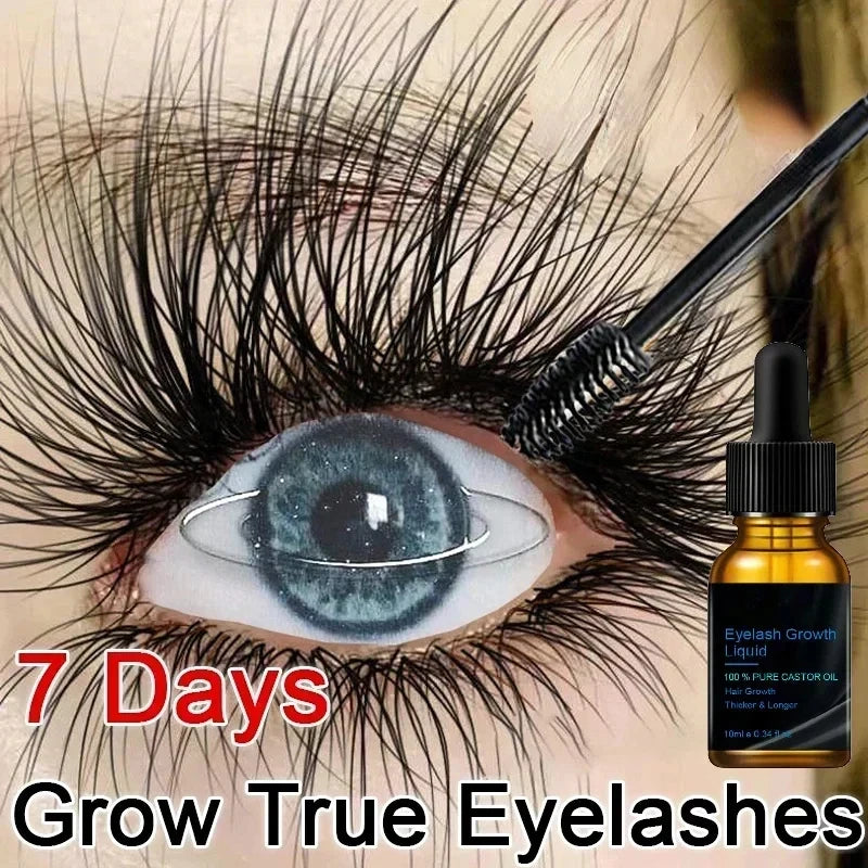 Eyelash Growth Serum for Longer, Thicker, Voluminous Lashes - 10ml