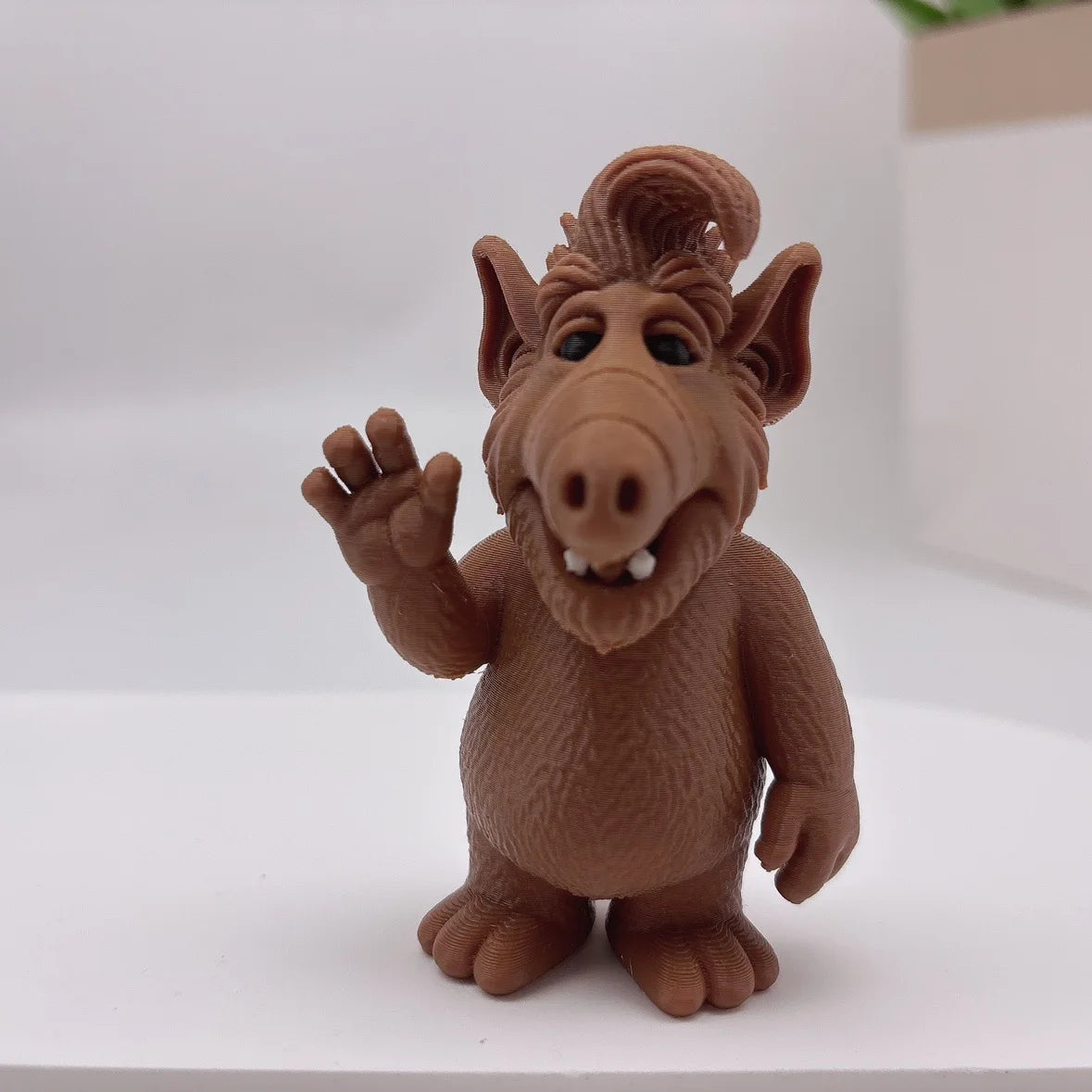3D Alien Waving Decoration Ornament - Furry Garden & Home Sculpture