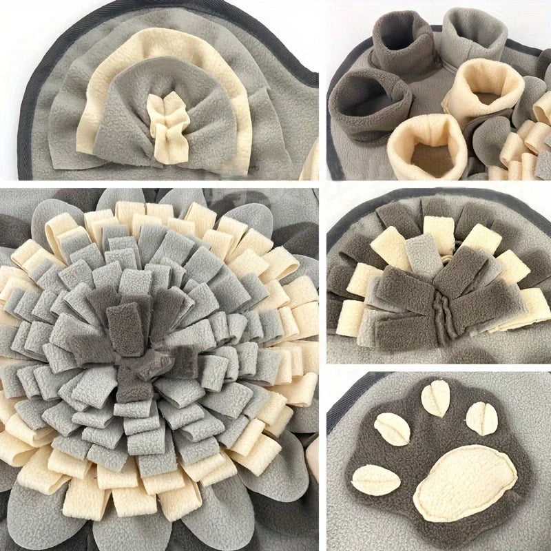 Dog Sniffing Mat - Interactive Slow Feeding & Foraging Training Pad