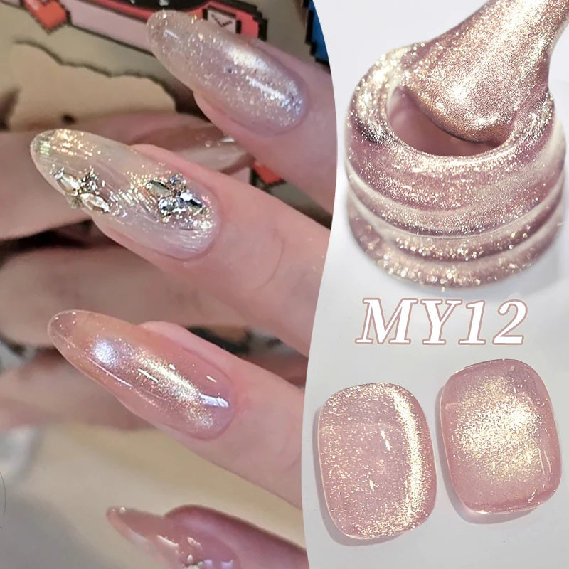 Magnetic Gel Nail Polish 10ml for Nail Art & Manicure with Cat Effect