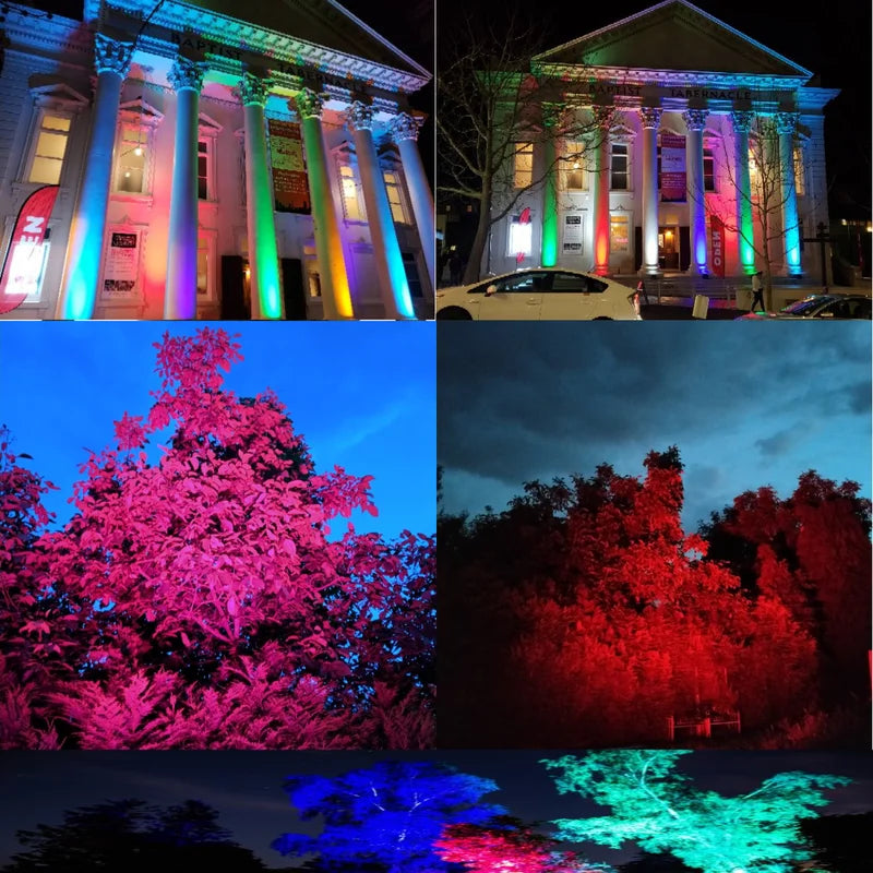 IP65 Waterproof LED Par Light 18x18W RGBWA UV Stage Effect Outdoor DJ Equipment