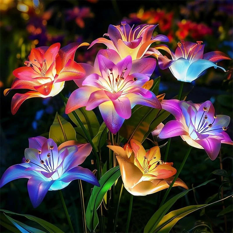Outdoor Solar Butterfly Garden Lights - Pathway Lawn Yard Decor, Wedding & Christmas LED Lamps