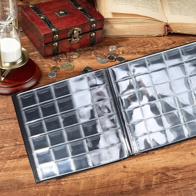 Coin Collectible Organizer Album Storage Book for Collectors