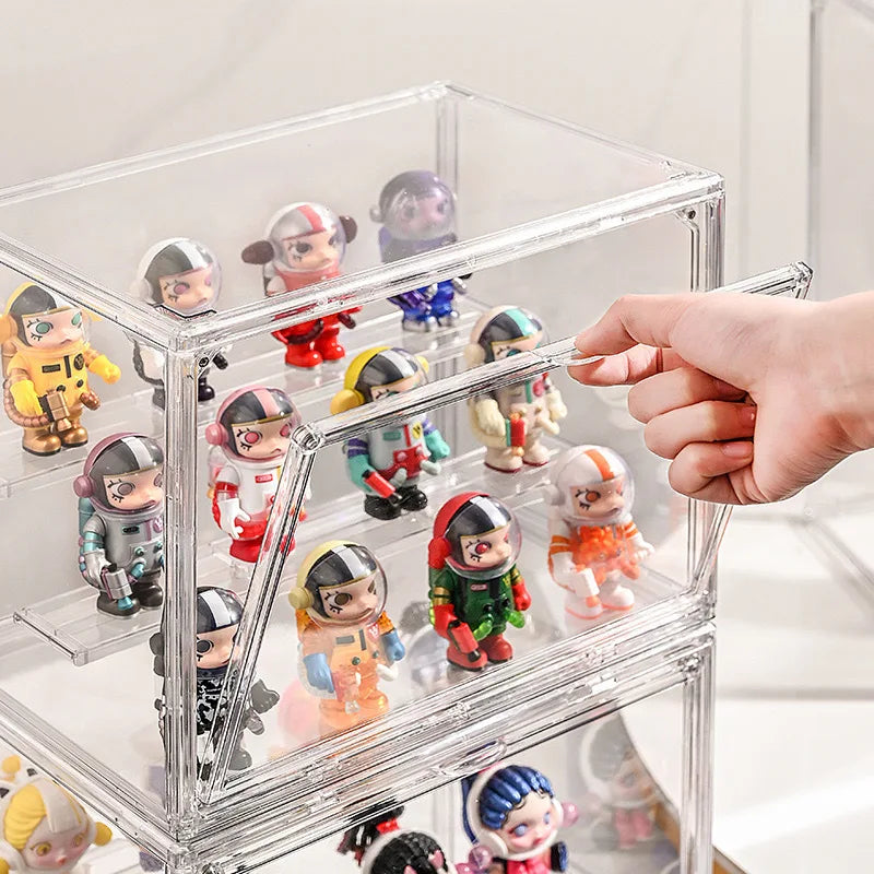 Acrylic Display Ladder Rack for Jewelry & Collectibles - Transparent