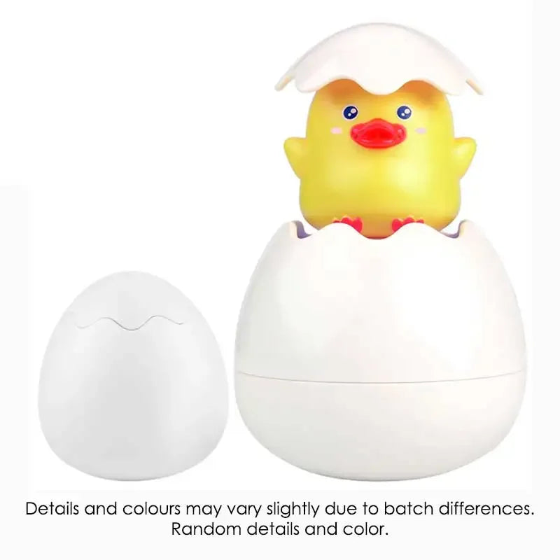 Baby Bath Toy Floating Duck Penguin Water Spray Sensory Toy for Kids Toddlers