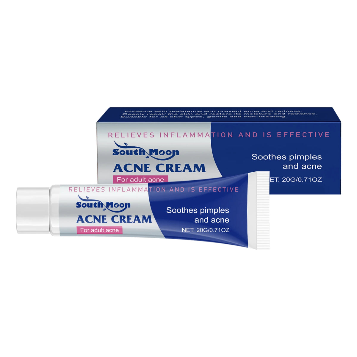 Anti Acne Cream Oil Control Pimple Spot Treatment for All Skin Types - 20g