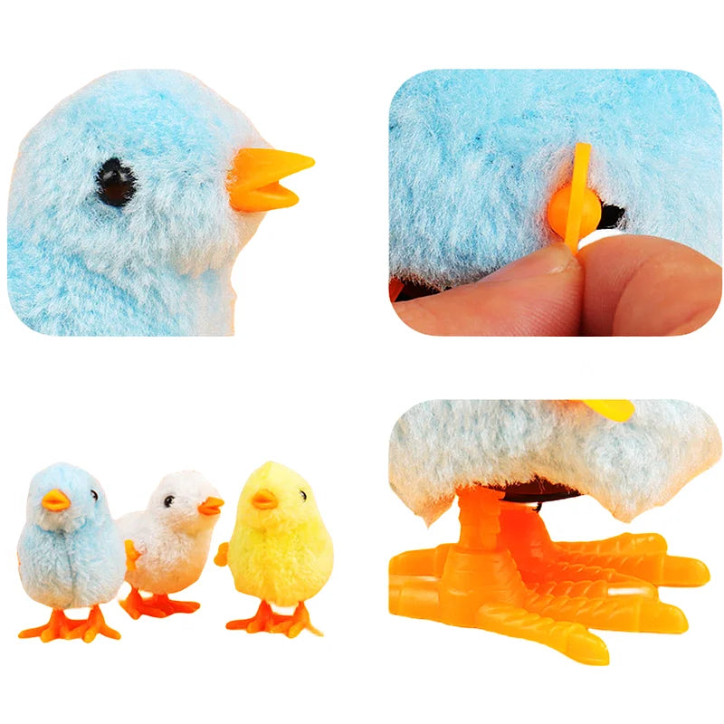 10 Pieces Plush Chicken Toys Halloween Party Favors Kids Carnival Prizes