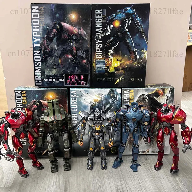 Pacific Rim Action Figure LED Light Japanese Mecha Gipsy Danger Obsidian Fury Collectible Toy