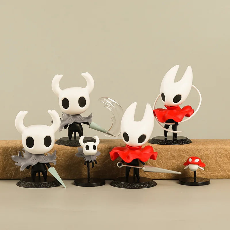 Hollow Knight Action Figure Collectible Model - Knight Hornet Quirrel Figurine