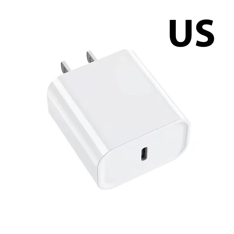 PD 40W USB C Fast Charger & Data Cable for iPhone 17 16 15 Pro Max Air Mini