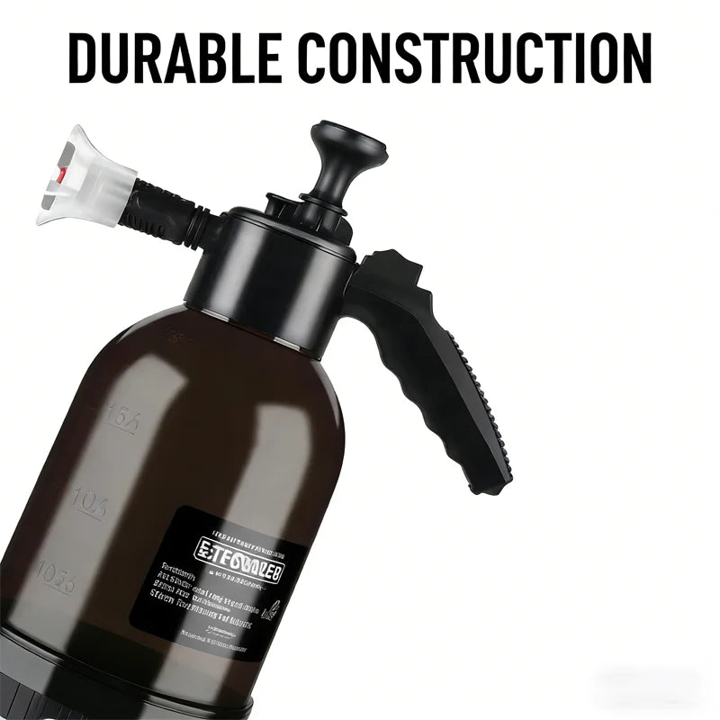 2L Pressure Spray Bottle for Car Cleaning Gardening and Household Use