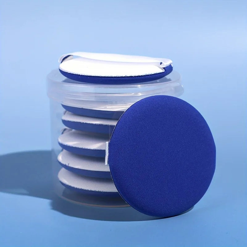 7PCS Reusable Makeup Puff Set for BB Cream, Loose Powder, and Travel