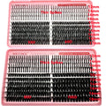 Cluster Eyelashes with Lash Spikes - Wispy Fluffy Fake Eyelash Clusters for Makeup