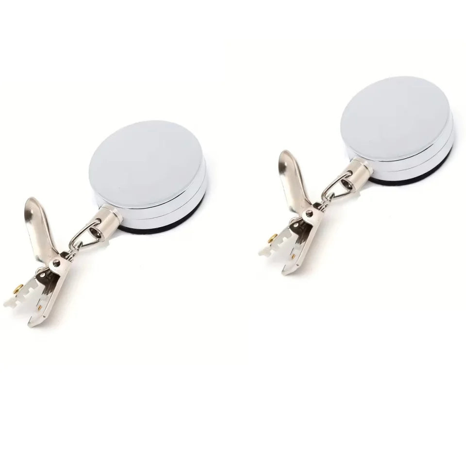 Automatic Retractable Towel Rack No Punching Wall Hanging Towel Holder Self-Adhesive
