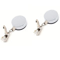 Automatic Retractable Towel Rack No Punching Wall Hanging Towel Holder Self-Adhesive