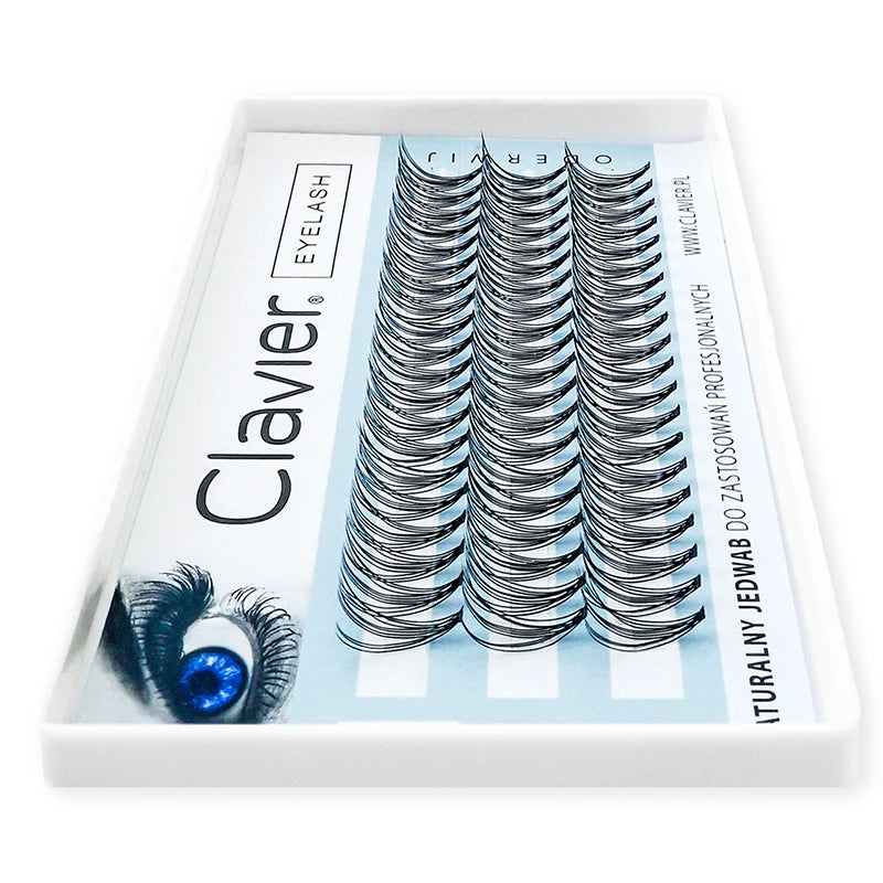 False Eyelash Set Extension Thick Natural-Looking Clumps 10 Boxes