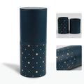 Portable PU Leather Makeup Brush Cylinder Travel Cosmetic Bag Waterproof Dust-Proof