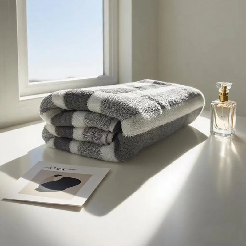 Bath Towel Set 1-Pack, Quick Dry, Highly Absorbent, Durable for Family & Beach Use