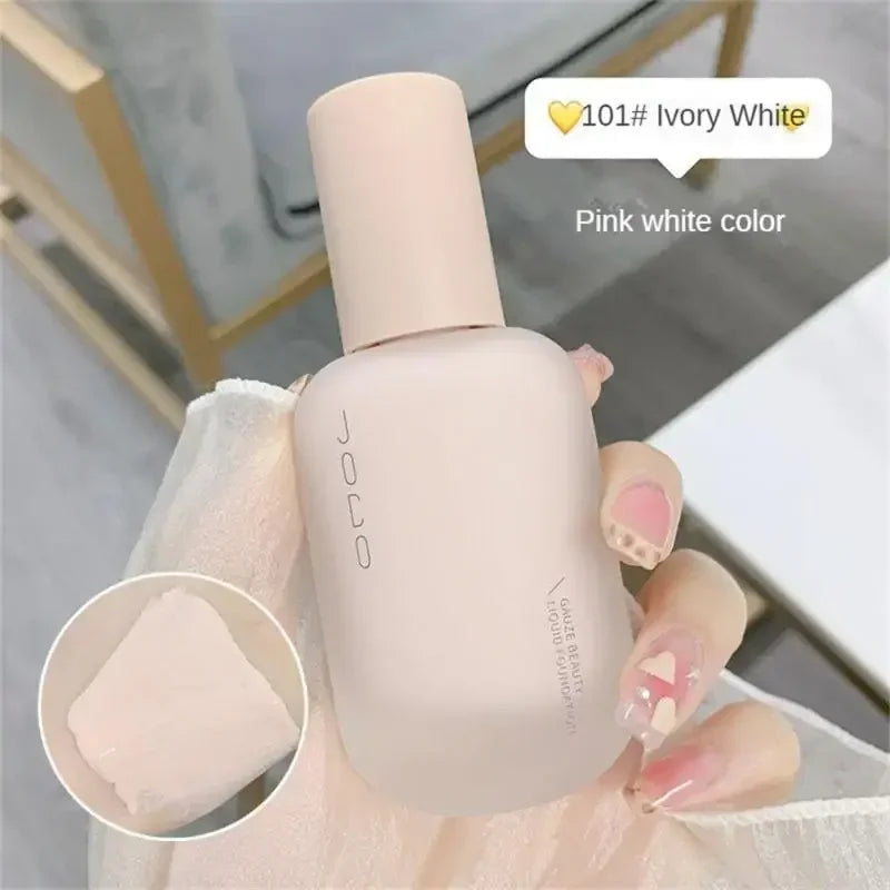 Matte Liquid Foundation Full Coverage Waterproof Oil-Control BB Cream for Natural Skin