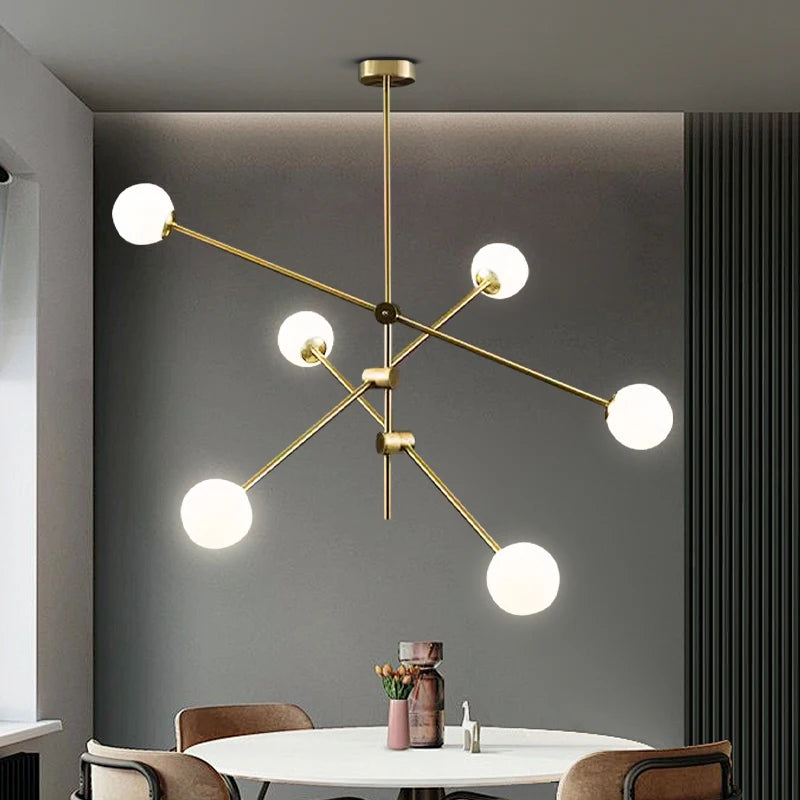 Modern Hanging Pendant Light Fixture for Living Room Kitchen Hotel Decor