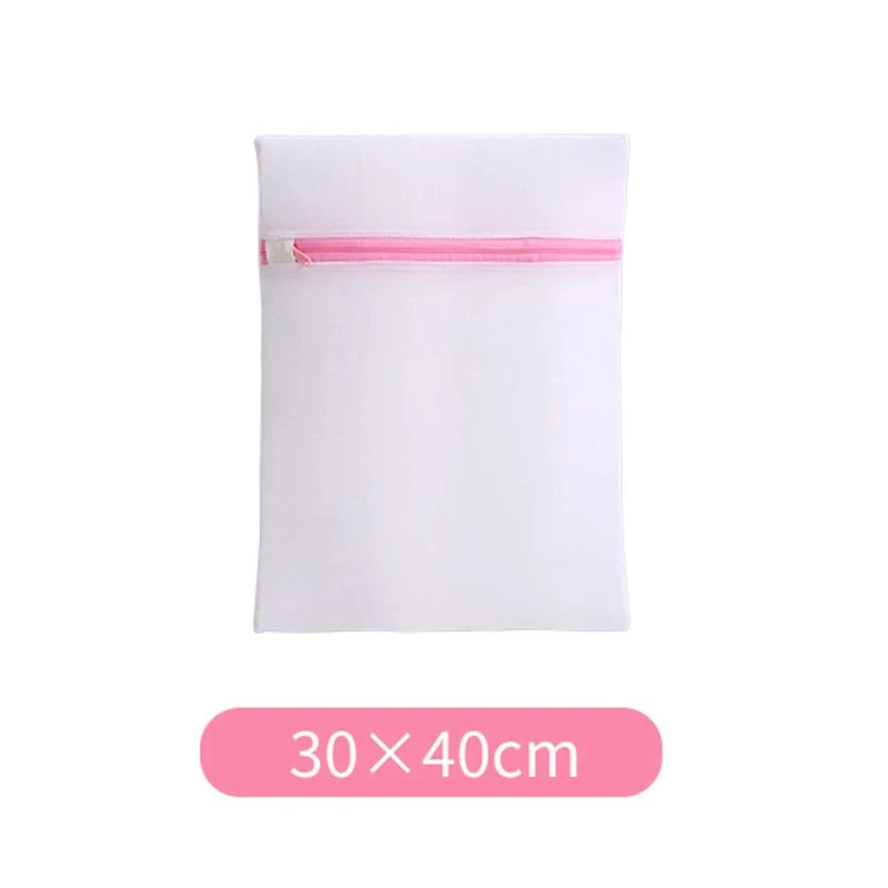 Reusable Laundry Bags Set - Mesh Washing Machine Clothing Care, Zipped & Multiple Sizes